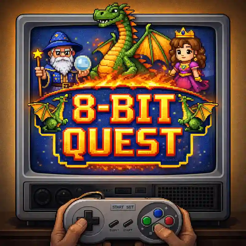 8-Bit Quest Retro Slot